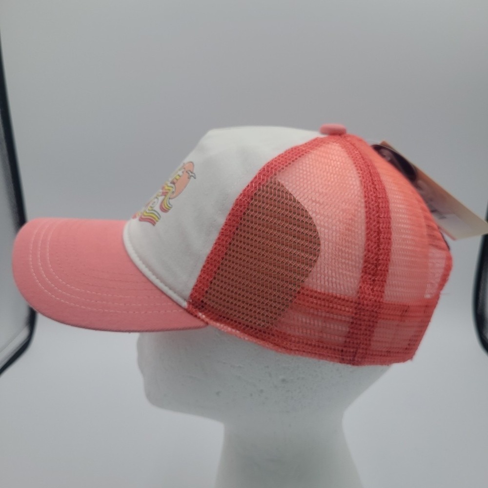 Salt Life Baseball Cap Hat Mesh Pink White Live Salty Snap Back Youth NEW - Picture 2 of 7